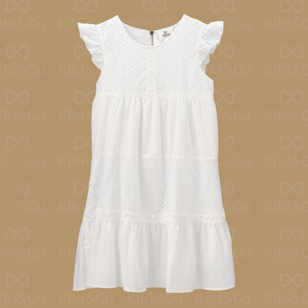 Vestido Menina - Alavarium - Branco