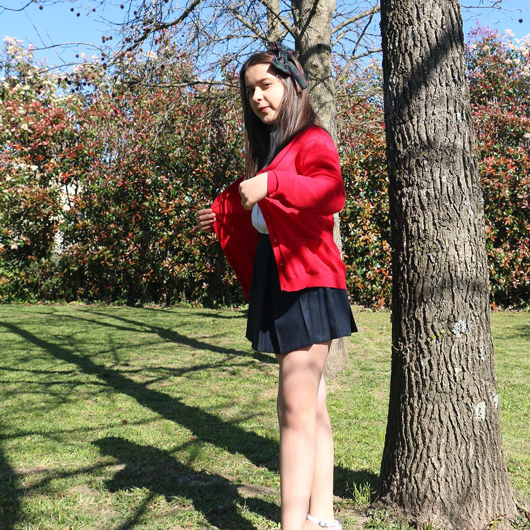 Casaco Menina - Ipses - Vermelho