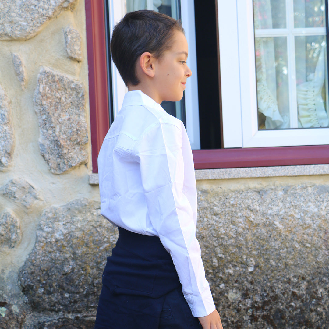 Camisa Menino - Belmonte - Branca