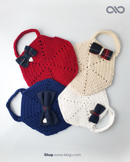 Bolsa Vermelha de Crochet – Feito à mão