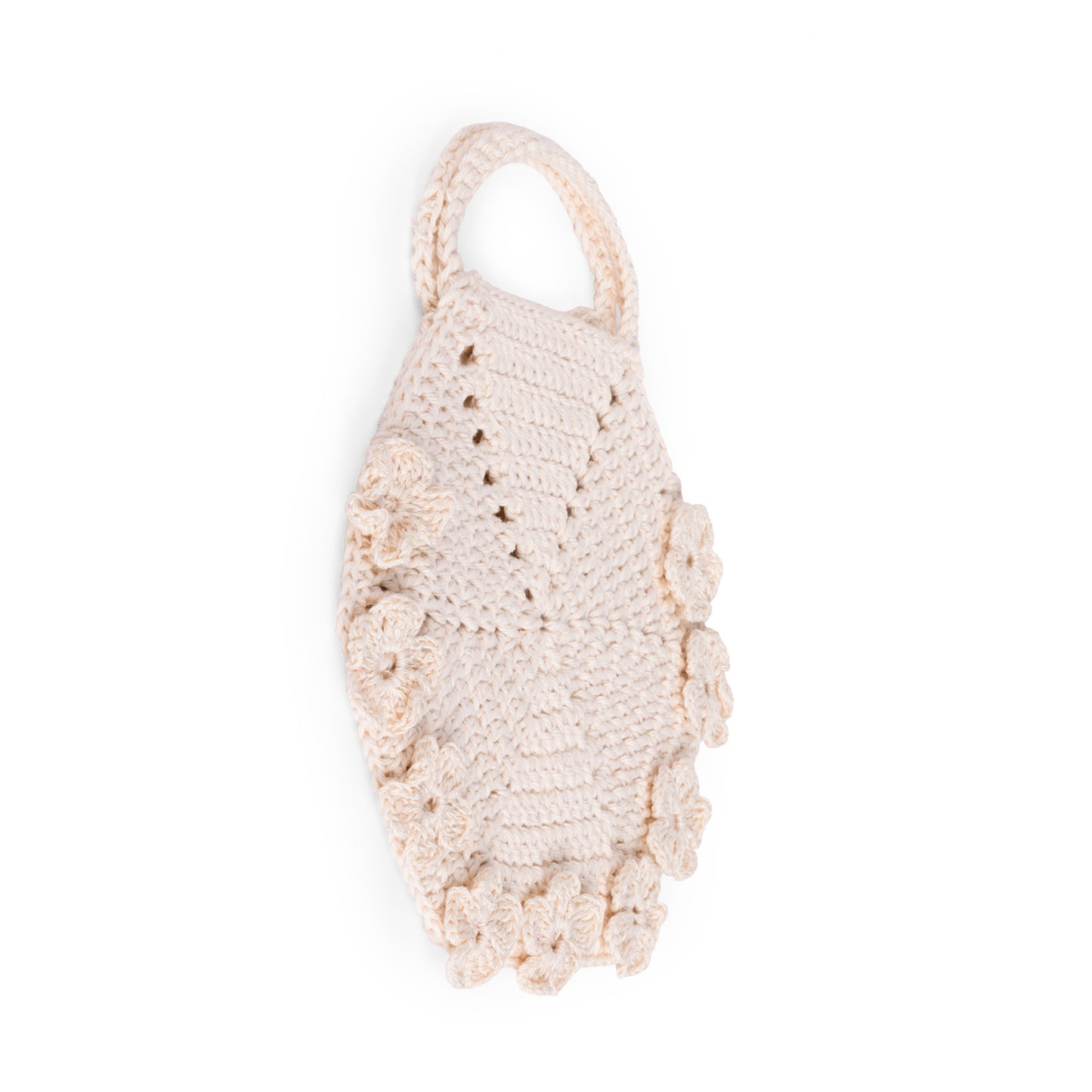 Bolsa Bege de Crochet – Feito à mão
