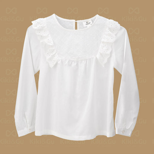 Blusa Menina - Bracara - Pérola