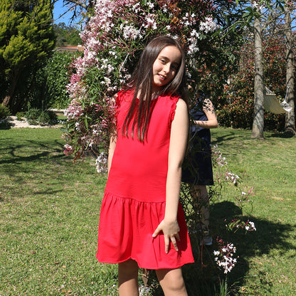 Vestido Menina - Scallabis - Vermelho